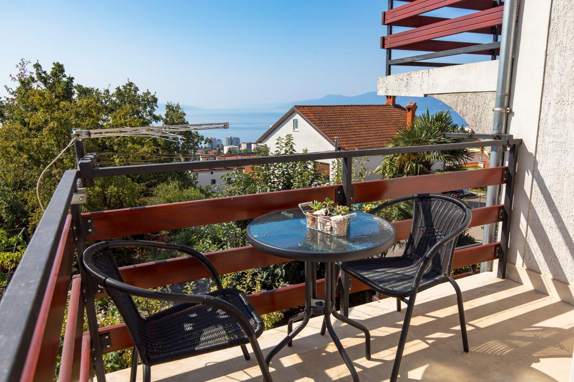 Apartman Slavica Rijeka Bagian luar foto